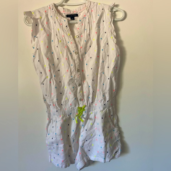 Tommy Hilfiger kids polkadot jumpsuit/romper - Picture 1 of 3